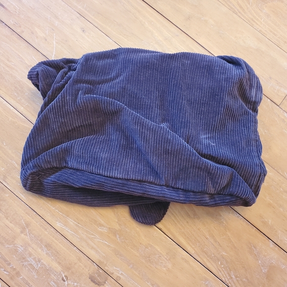 Brown corduroy clutch - Picture 2 of 6